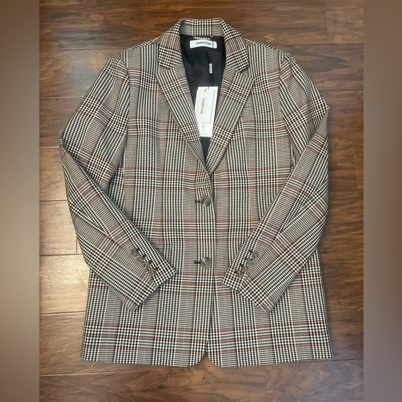 NWT Thakoon Plaid Blazer Size 4 - Picture 1 of 5